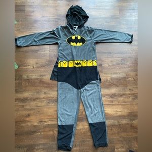 Adult Batman plush onesie with